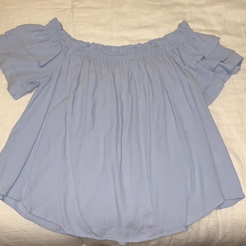 Off the shoulder blouse